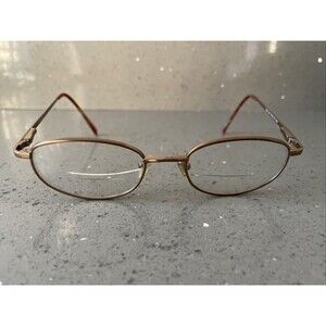 Titmus EXT6 Brown Eyeglasses Frames ONLY Titanium-100 INM C009 Z87 49-19 CS60